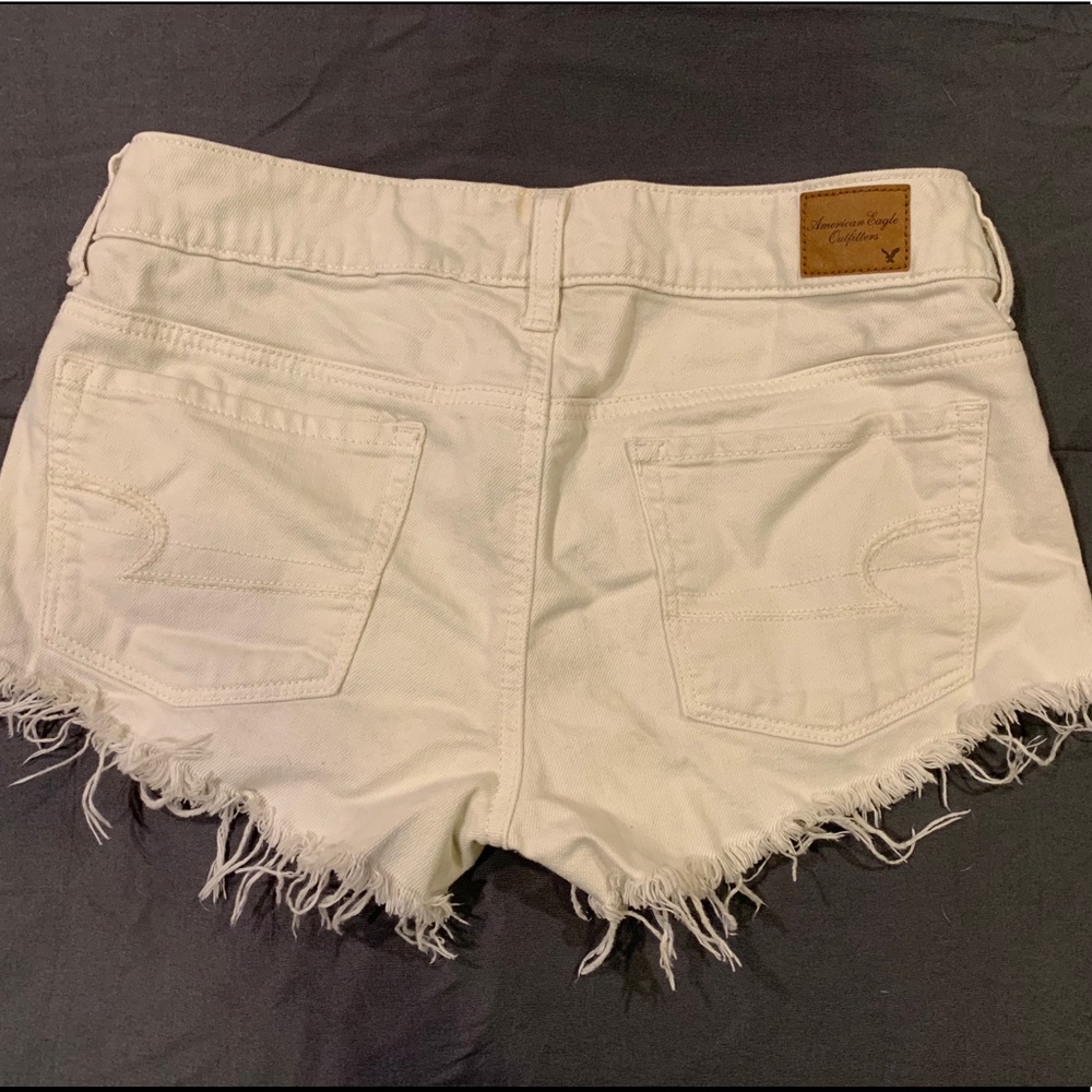 American Eagle distressed shorts